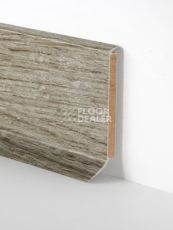 Плинтус Плинтус на деревянной основе Dollken S-60 flex life top 2357  Дуб Мореный фото 1 | FLOORDEALER